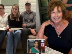 A âncora de notícias que viu uma possível nota de resgate de Nancy Guthrie descreve o momento em que ela soube que ‘poderia não ser uma farsa’ A jornalista norte-americana Savannah Guthrie, ao centro, e seus irmãos Annie e Camron falam em uma mensagem de vídeo.