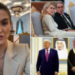 A apresentadora da CNN, Kaitlan Collins, revela que Karoline Leavitt defendeu seu acesso à imprensa na Arábia Saudita
