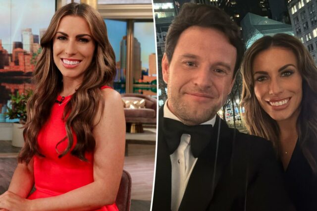 A apresentadora de 'The View', Alyssa Farah Griffin, dá à luz o primeiro filho com o marido Justin
