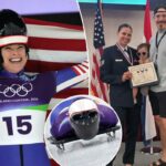 A atleta olímpica militar dos EUA Kelly Curtis compartilha o amor pelo país e pelos colegas americanos competindo em Milão Cortina