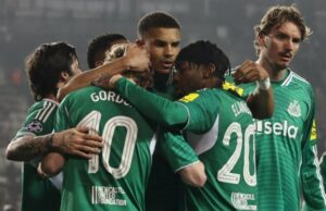 À espera do sorteio da UEFA, Newcastle à beira dos oitavos-de-final da Liga dos Campeões À espera do sorteio da UEFA, Newcastle à beira dos oitavos-de-final da Liga dos Campeões