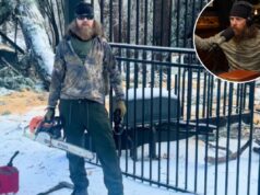 A estrela de ‘Duck Dynasty’, Jase Robertson, e sua equipe escaparam de várias experiências de quase morte em meio ao ‘pocalipse de gelo’ A estrela de 'Duck Dynasty', Jase Robertson, e sua equipe escaparam de várias experiências de quase morte em meio ao 'pocalipse de gelo'