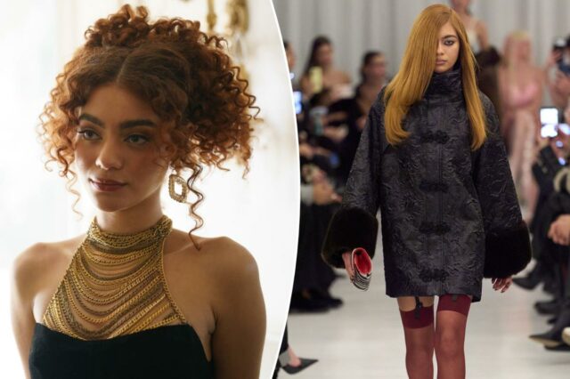 A estrela de 'Heated Rivalry' Ksenia Daniela Kharlamova em sua estreia na passarela, primeiro NYFW e a melhor parte de interpretar Svetlana
