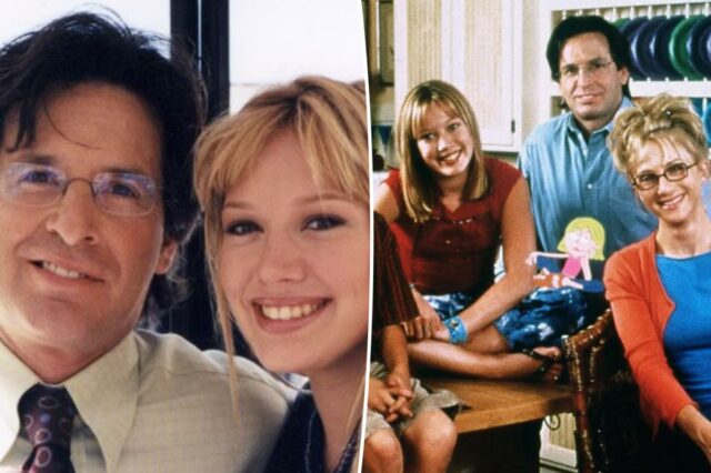A estrela de 'Lizzie McGuire' Hilary Duff quebra o silêncio A estrela de 'Lizzie McGuire' Hilary Duff quebra o silêncio sobre a morte de seu pai na TV, Robert Carradine: 'Este dói'