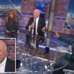 Kevin O'Leary, da CNN, em um segmento de notícias com a manchete