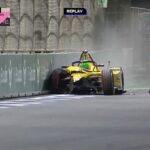 Izzy Hammond, filha do ex-astro do Top Gear Richard, se envolveu em um acidente de Fórmula E