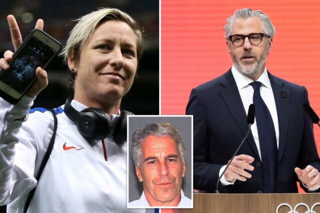 A lenda do futebol americano, Abby Wambach, dispensa a agência e pede a renúncia do CEO por causa de e-mails com Ghislaine Maxwell
