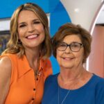 Savannah Guthrie e sua mãe, Nancy Guthrie, no programa Today da NBC, ambientado em 2023.