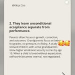 Após o lançamento do programa, Caroline recorreu às redes sociais para compartilhar uma postagem sobre ‘crianças sendo amadas sem expectativas’