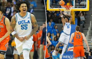 A melhor impressão de Tyus Edney de Donovan Dent leva a UCLA à vitória épica A melhor impressão de Tyus Edney de Donovan Dent leva a UCLA à vitória épica