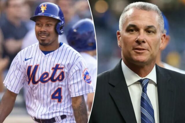 Terrance Gore (4) com o Mets em 2022.