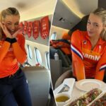 A noiva patinadora de velocidade de Jake Paul, Jutta Leerdam, criticou suas travessuras de 'diva', incluindo levar um plano privado para as Olimpíadas de Inverno.