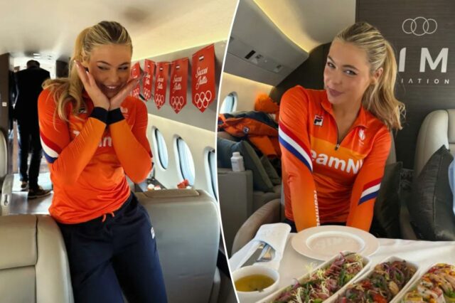 A noiva patinadora de velocidade de Jake Paul, Jutta Leerdam, criticou suas travessuras de 'diva', incluindo levar um plano privado para as Olimpíadas de Inverno.