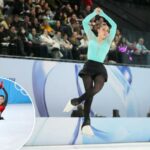 A patinadora artística russa Kamila Valieva está de volta ao gelo após o escândalo de doping nas Olimpíadas de 2022