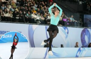 A patinadora artística russa Kamila Valieva está de volta ao gelo após o escândalo de doping nas Olimpíadas de 2022 A patinadora artística russa Kamila Valieva está de volta ao gelo após o escândalo de doping nas Olimpíadas de 2022