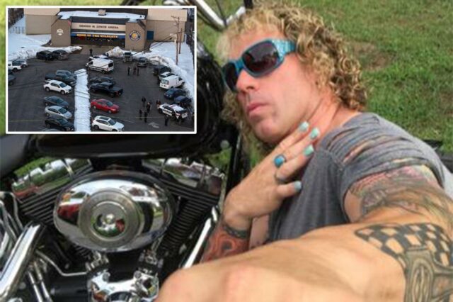 A polícia e veículos de emergência se reuniram em frente à Arena Dennis M. Lynch após um tiroteio em Pawtucket.