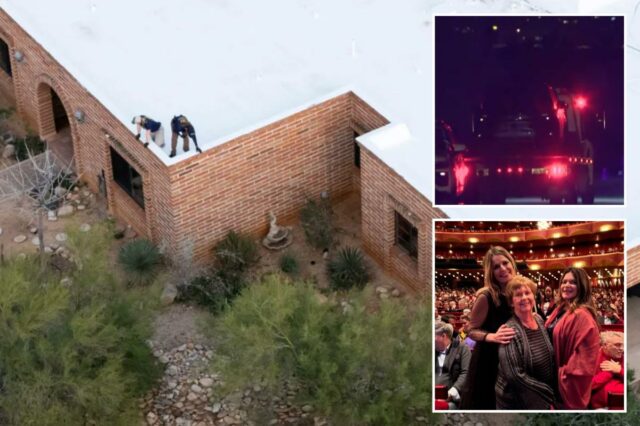 A polícia reboca um SUV da casa de Nancy Guthrie e retira o dispositivo com fio do telhado após denúncia do vizinho: relatório
