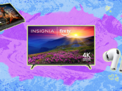 A promoção do Dia dos Presidentes da Best Buy está ao vivo – compre ofertas em AirPods, TVs, laptops e muito mais TV inteligente Fire LED 4K UHD série Insignia classe F50 de 55 polegadas
