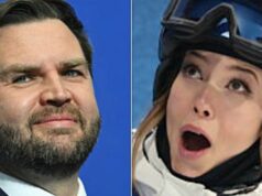 A resposta ‘doce’ de Eileen Gu às críticas de JD Vance nas Olimpíadas é ouro Eileen Gu, à direita, respondeu aos comentários negativos de JD Vance sobre ela competir pela China.