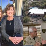 Savannah Guthrie e sua mãe, Nancy Guthrie, sorrindo para a câmera.