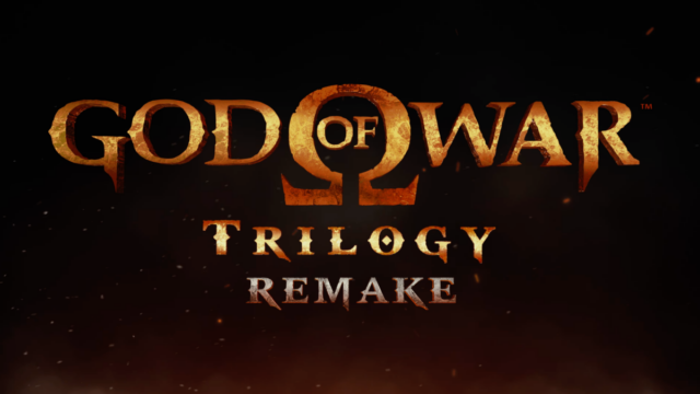 A trilogia God of War está sendo refeita
