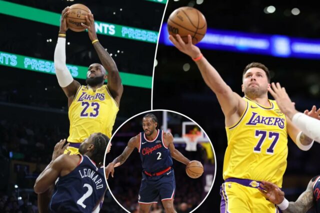 A vitória do Lakers sobre o Clippers é confusa quando se trata de tópicos
