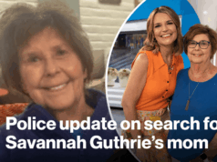 AO VIVO: Polícia atualiza a busca pela mãe desaparecida de Savannah Guthrie AO VIVO: Polícia atualiza a busca pela mãe desaparecida de Savannah Guthrie