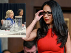 APENAS EM: Depoimento de Hillary Clinton pausado depois que Lauren Boebert vaza foto para Benny Johnson Yahoo news home