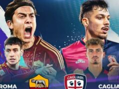AS Roma x Cagliari está em andamento, ao vivo na ANTV esta manhã AS Roma x Cagliari está em andamento, ao vivo na ANTV esta manhã