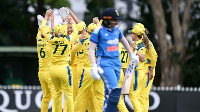 AUS-W vs IND-W, 1º ODI: Austrália completa vence a Índia para nivelar a série
