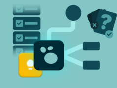 Achei que o Google Keep era suficiente, até experimentar este aplicativo de código aberto Homem trabalhando em um laptop ao lado de um grande logotipo 3D do Google Keep e de uma lista de verificação flutuante.