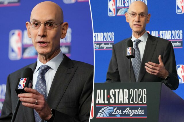 Comissário da NBA, Adam Silver 