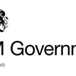 O antigo logótipo do Governo de Sua Majestade utilizado nas comunicações oficiais com o público, que o próprio Governo afirmou ser