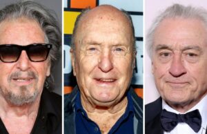Al Pacino e Robert De Niro lembram-se do colega de elenco de ‘O Poderoso Chefão Parte II’, Robert Duvall: ‘Vou sentir falta dele’ Al Pacino e Robert De Niro lembram-se do colega de elenco de 'O Poderoso Chefão Parte II', Robert Duvall: 'Vou sentir falta dele'
