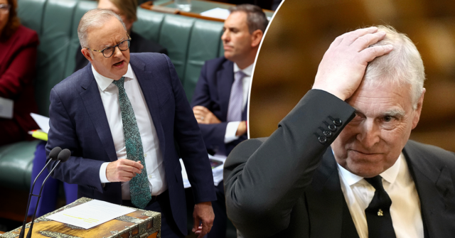 Albanese apoia pressão para expulsar o ex-príncipe Andrew da sucessão Albanese apoia pressão para expulsar o ex-príncipe Andrew da sucessão real