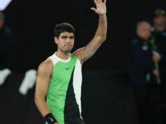 Alcaraz torna-se o homem mais jovem a completar o Grand Slam da carreira depois de vencer o Open da Austrália em 2026 Alcaraz torna-se o homem mais jovem a completar o Grand Slam da carreira depois de vencer o Open da Austrália em 2026