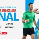 Alcaraz x Djokovic Placar ao vivo, final de simples masculino do Aberto da Austrália de 2026: confronto de alto risco do Grand Slam em Melbourne