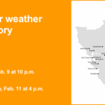 Alerta de clima de inverno em vigor para a área do Grande Lago Tahoe de segunda a quarta-feira