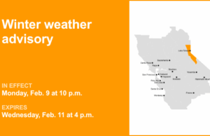Alerta de clima de inverno para a área do Grande Lago Tahoe de segunda a quarta-feira – até 18 polegadas de neve Alerta de clima de inverno para a área do Grande Lago Tahoe de segunda a quarta-feira – até 18 polegadas de neve