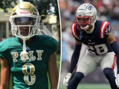 Alex Austin, graduado do Patriots CB e Long Beach Poly, leva o legado dos Jackrabbits para Santa Clara Alex Austin, graduado do Patriots CB e Long Beach Poly, leva o legado dos Jackrabbits para Santa Clara
