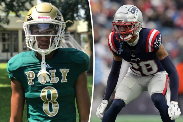 Alex Austin, graduado do Patriots CB e Long Beach Poly, leva o legado dos Jackrabbits para Santa Clara
