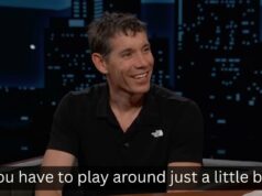 Alex Honnold descreve casualmente seu solo gratuito ao vivo da Netflix de Taipei 101 para Jimmy Kimmel Alex Honnold descreve casualmente seu solo gratuito ao vivo da Netflix de Taipei 101 para Jimmy Kimmel