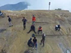 Alpinista desaparecido na cratera Ijen é encontrado em segurança Alpinista desaparecido na cratera Ijen é encontrado em segurança