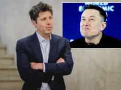 Altman chama os planos do data center espacial de Musk de ‘ridículos’ para as atuais necessidades de computação de IA Elon Musk fazendo careta no Fórum Econômico Mundial.