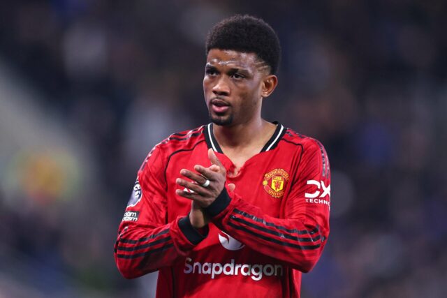 Amad afirma que um de seus companheiros de equipe do Amad afirma que um de seus companheiros de equipe do Man Utd está “sempre atrasado”
