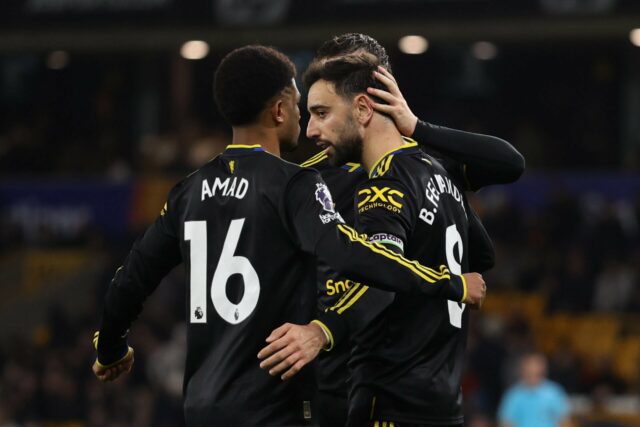 Amad destaca Bruno Fernandes como 'principal' do trio do Man Utd por seu papel 'muito importante' em Old Trafford
