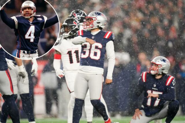 Andres Borregales pronto para causar impacto no Super Bowl 2026 semelhante ao de Adam Vinatieri para os Patriots
