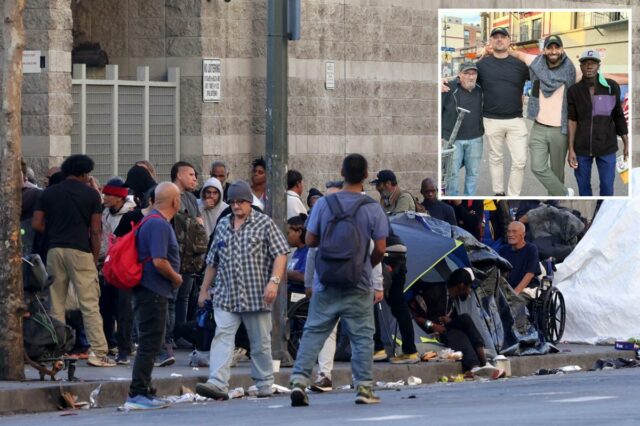 Angelenos fartos lançam campanha privada de saúde mental em Skid Row
