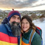 Annie Guthrie e o marido Tommaso Cioni receberam textos de resgate de impostores