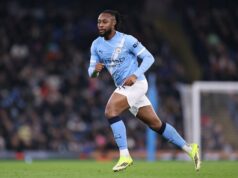 Antoine Semenyo escolhe jogador do Man Utd para sua equipe da temporada até agora, não é Bruno Fernandes Elliot Anderson, Carlos Baleba e Yan Diomande na gráfica.